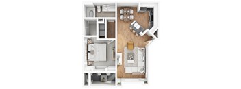 The Signature Floor Plan at The Pavilions by Picerne, Las Vegas, NV, 89166