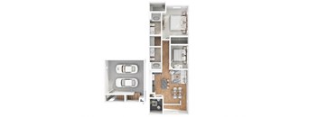 The Summit Floor Plan at The Pavilions by Picerne, Nevada, 89166