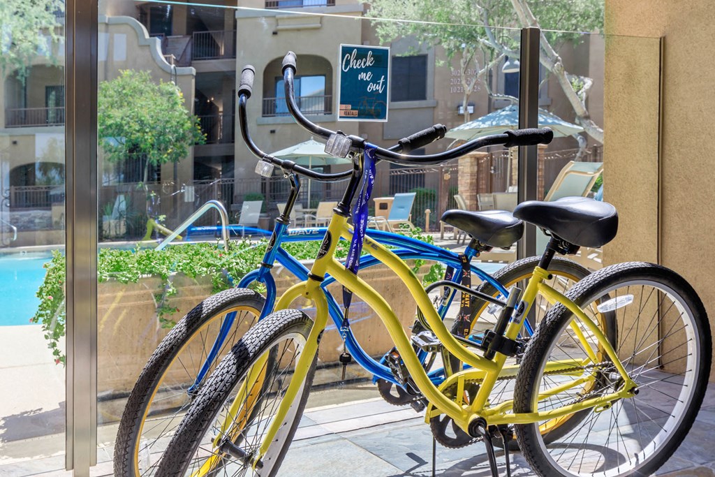 Bike stand at The Aliante by Picerne, Arizona, 85259