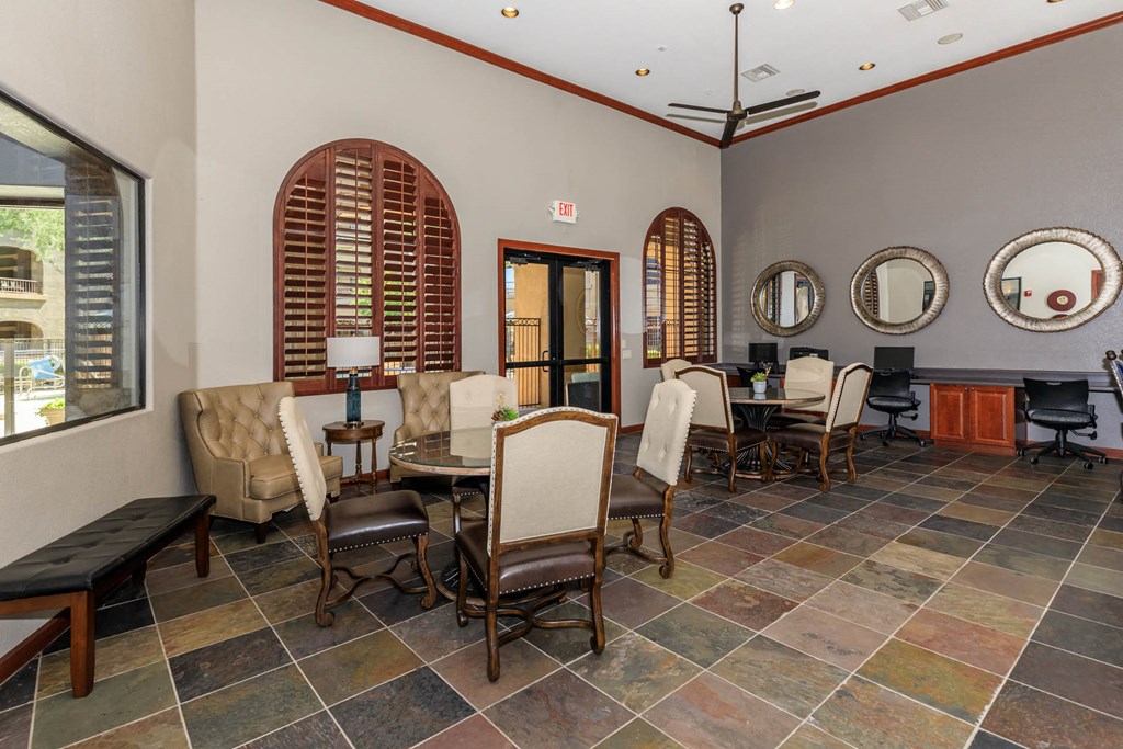 Clubhouse interior at The Aliante by Picerne, Arizona