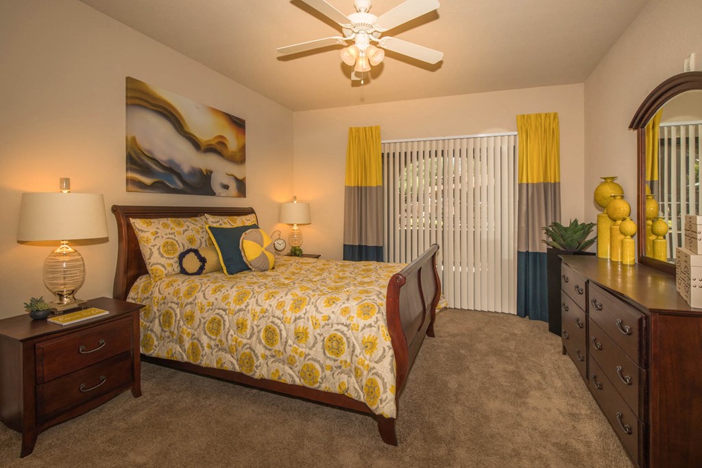 Bedroom with cozy bed at The Aliante by Picerne, Scottsdale, AZ, 85259