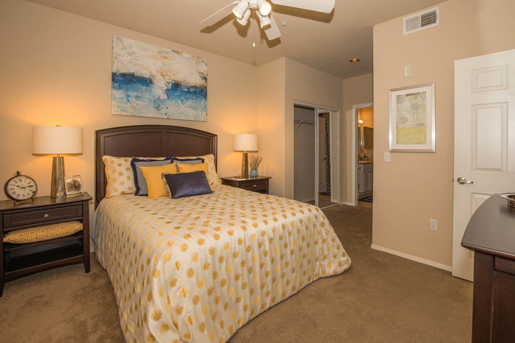 Bedroom decor at The Aliante by Picerne, Arizona, 85259