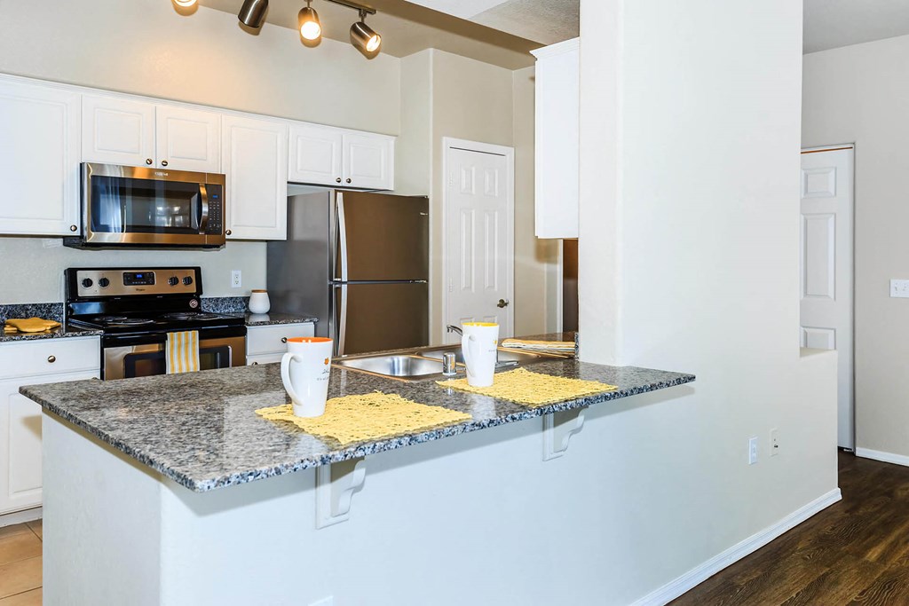 Kitchen island at The Aliante by Picerne, Scottsdale, AZ
