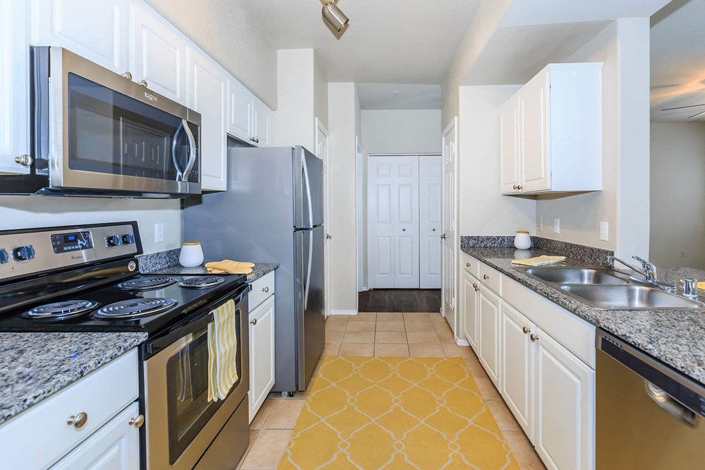 Kitchen appliances and cabinets at The Aliante by Picerne, Arizona, 85259