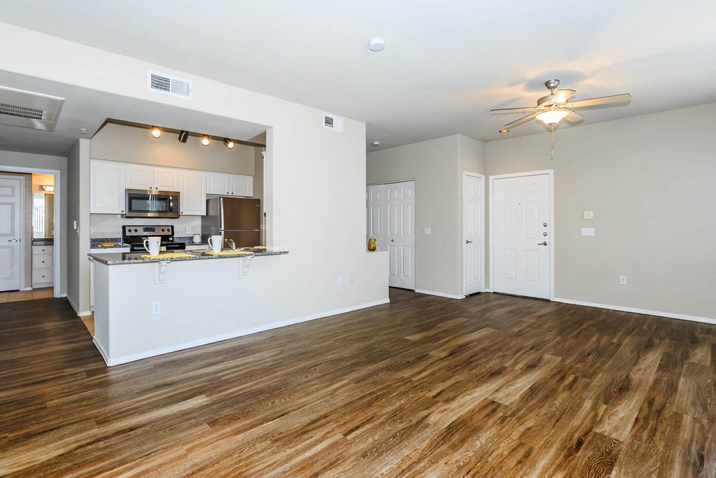 Dark wooden flooring at The Aliante by Picerne, Scottsdale, 85259