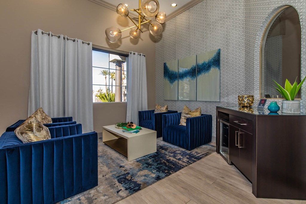 Clubhouse Lounge at The Belmont by Picerne, Las Vegas, NV, 89183