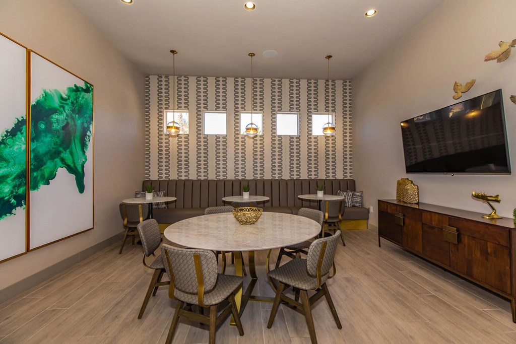 Amenities-Clubhouse Seating at The Belmont by Picerne, Nevada