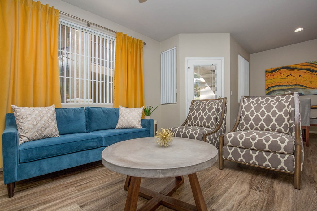 Sofa at The Belmont by Picerne, Las Vegas, NV