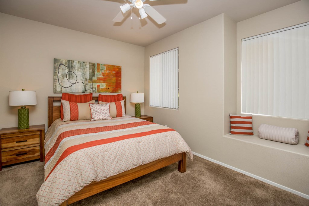 Bedroom with window at The Belmont by Picerne, Nevada