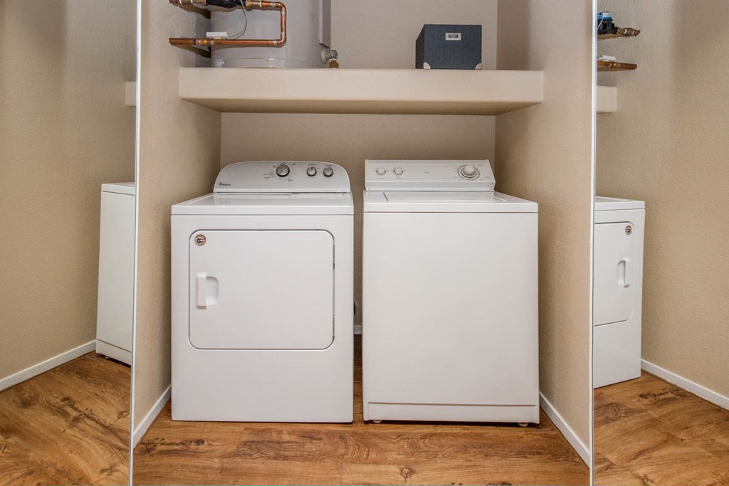 Laundry area at The Belmont by Picerne, Nevada
