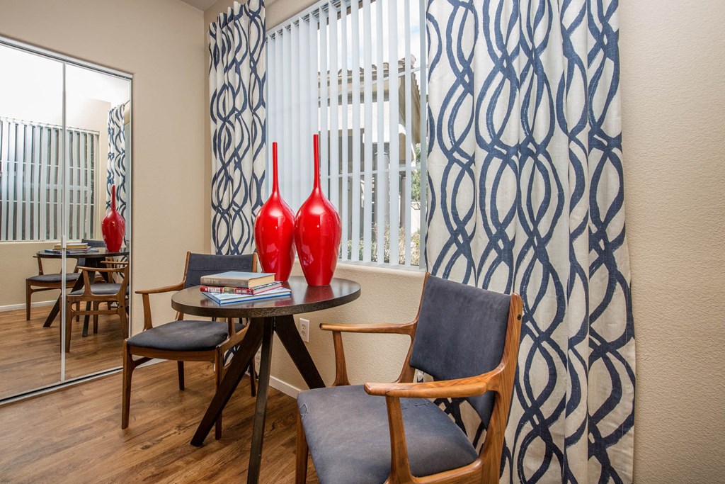 Risen Star-Seating area at The Belmont by Picerne, Las Vegas, NV