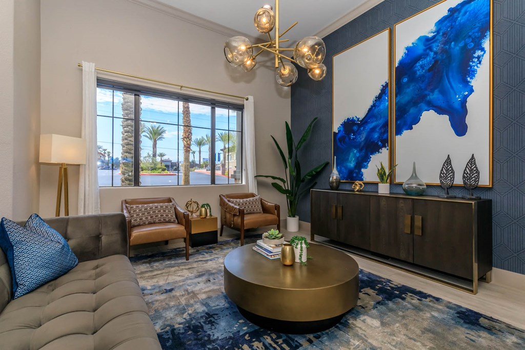 Amenities-Lobby area at The Cantera by Picerne, Las Vegas, 89139