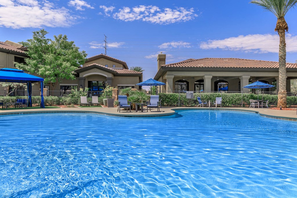Swimming pool view 1 at The Cantera by Picerne, Nevada