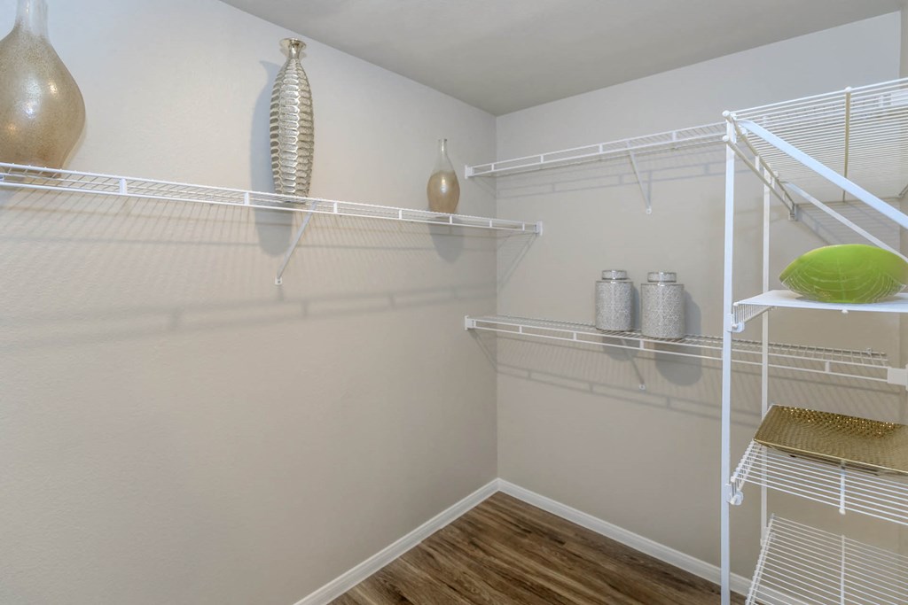 Closet area at The Cantera by Picerne, Las Vegas, 89139