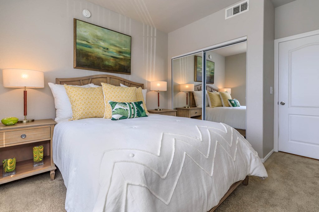 Bedroom with bed at The Cantera by Picerne, Las Vegas, NV