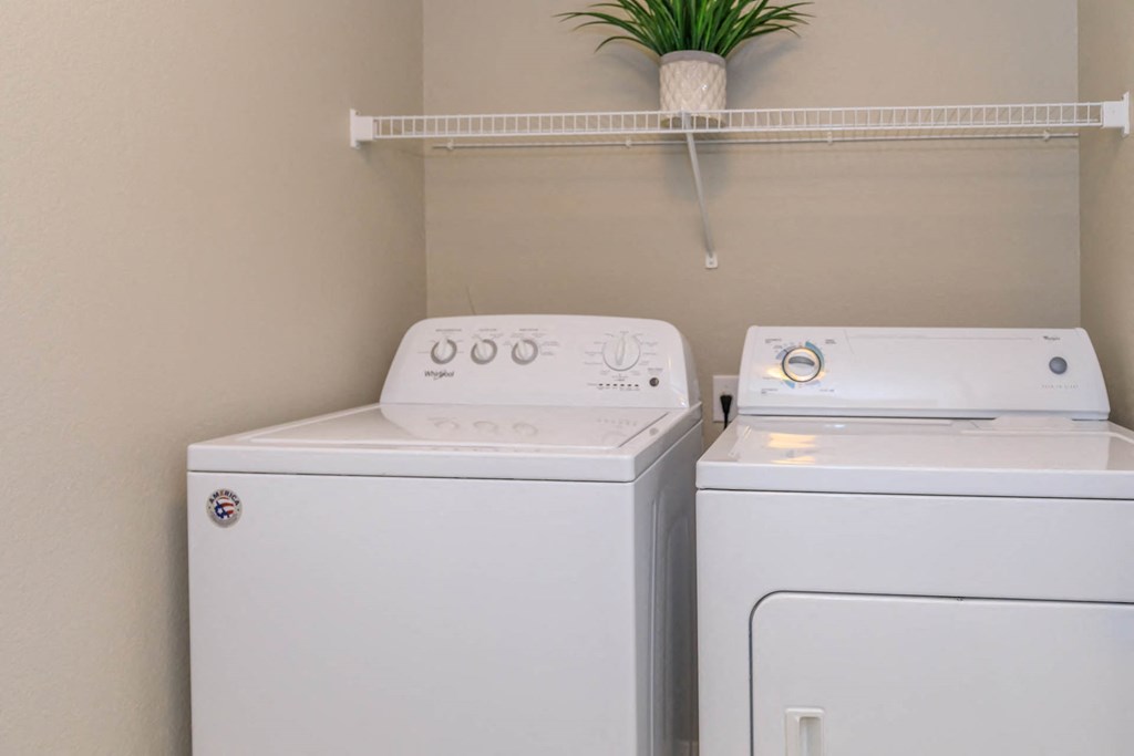 Laundry area at The Cantera by Picerne, Las Vegas