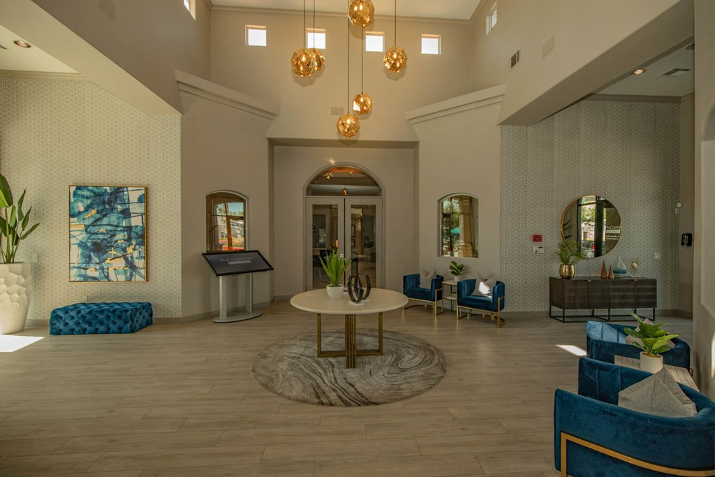 Lights and decor at The Covington by Picerne, Nevada