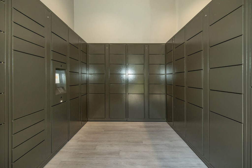 Mail room at The Covington by Picerne, Las Vegas, 89139