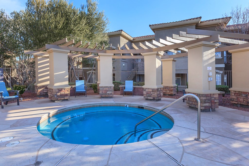 Pool area at The Covington by Picerne, Las Vegas, 89139