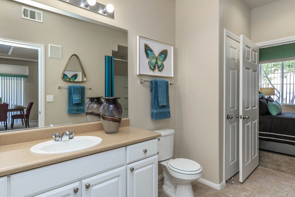 Bath interior at The Covington by Picerne, Las Vegas, 89139