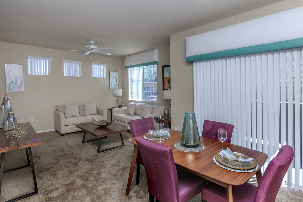 Dining area at The Covington by Picerne, Las Vegas, 89139