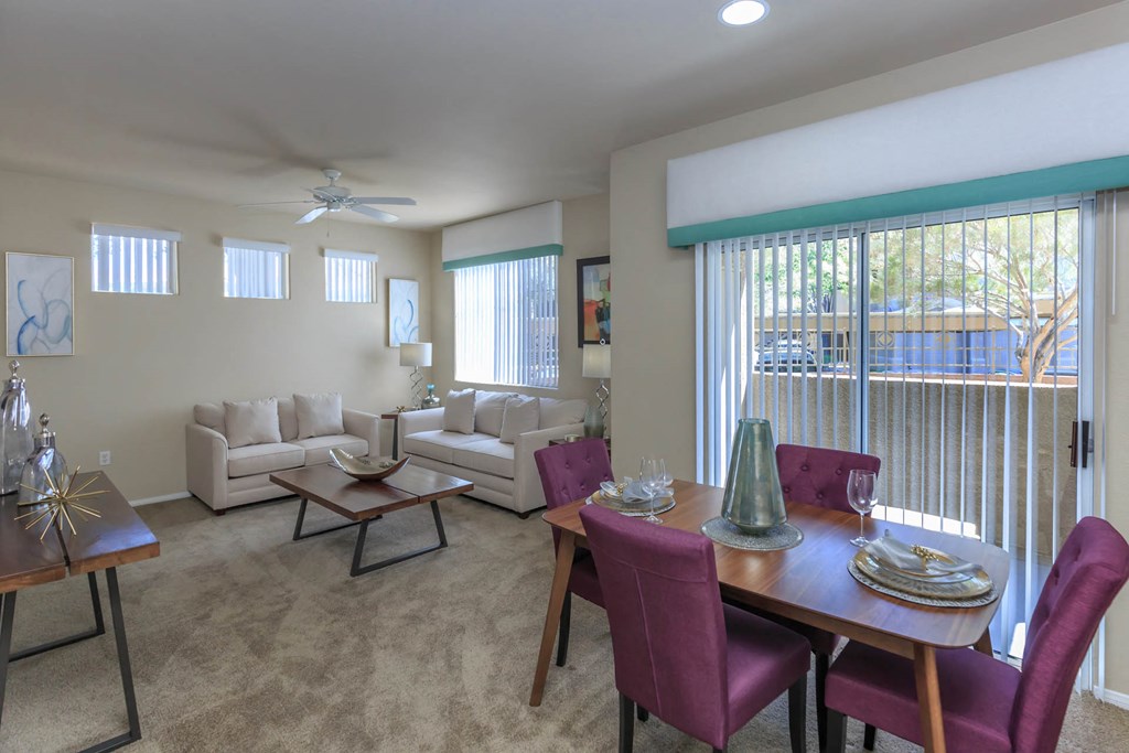 Seating  at The Covington by Picerne, Las Vegas