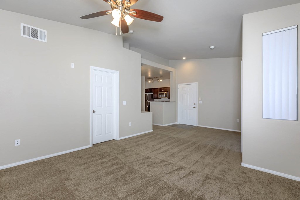 Room with ceiling fan at The Covington by Picerne, Las Vegas, NV, 89139