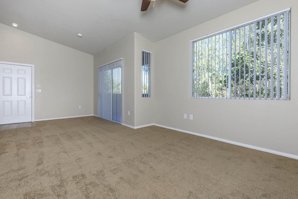 Bedroom with window at The Covington by Picerne, Nevada, 89139