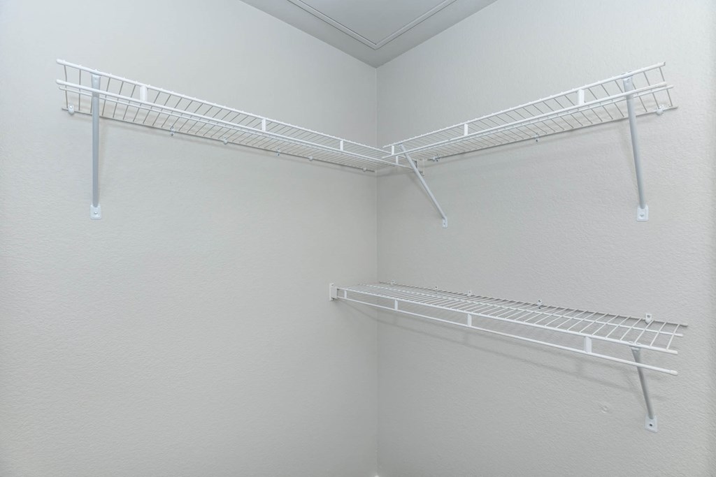 White closet at The Covington by Picerne, Nevada, 89139