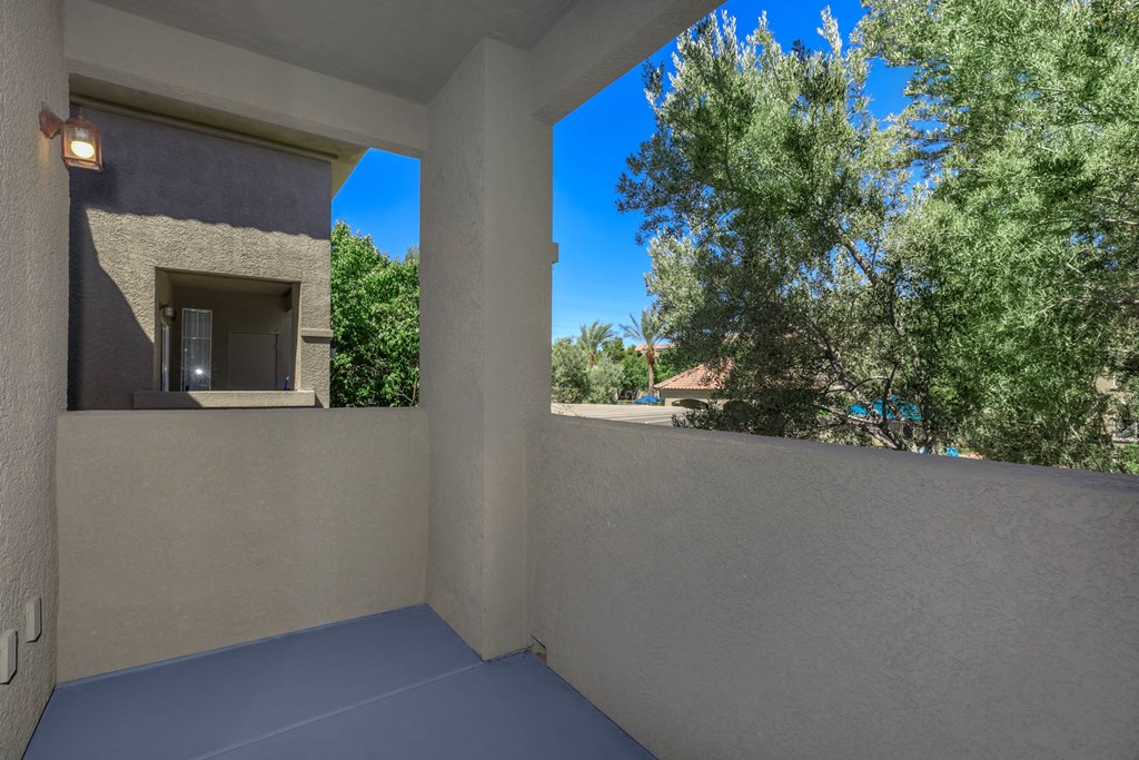 Balcony space at The Covington by Picerne, Las Vegas, 89139