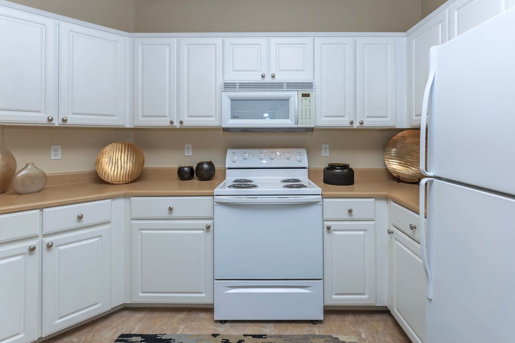 White kitchen at The Covington by Picerne, Las Vegas, NV, 89139