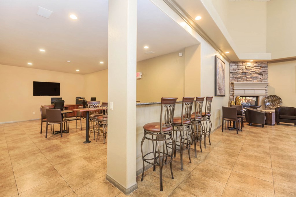 clubhouse interior at The Equestrian by Picerne, Henderson, Nevada