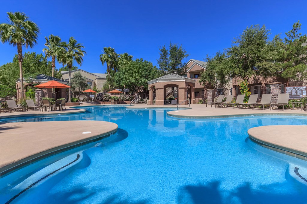 Swimming at The Equestrian by Picerne, Nevada