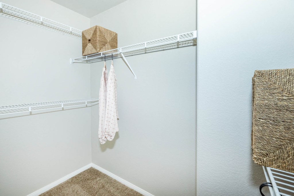 closet space at The Equestrian by Picerne, Henderson, 89052
