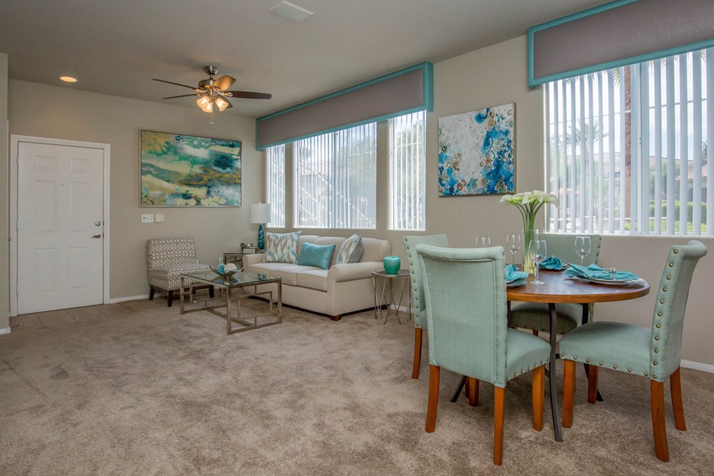 Living and diningat The Fairways by Picerne, Las Vegas, 89141