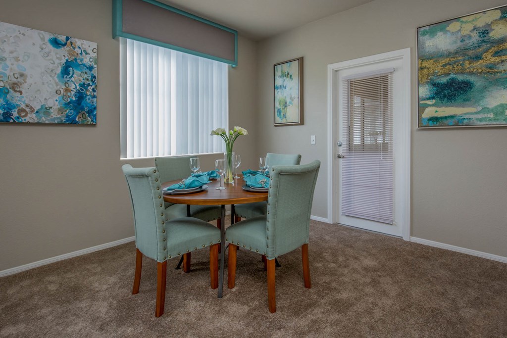 Dining table and chair at The Fairways by Picerne, Las Vegas, NV, 89141