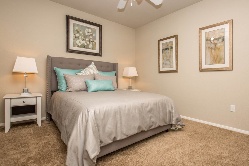 Bedroom with cozy bed at The Fairways by Picerne, Nevada, 89141