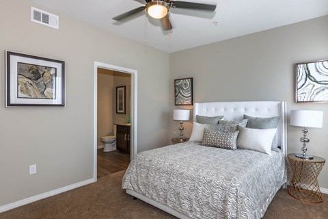 Bedroom with cozy bed at Level 25 at Durango by Picerne, Las Vegas