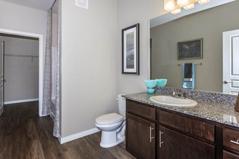 Wooden cabinets at Level 25 at Durango by Picerne, Las Vegas, Nevada