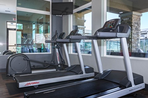 treadmill at Level 25 at Durango by Picerne, Nevada, 89113