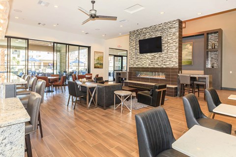 Clubhouse interior at Level 25 at Durango by Picerne, Nevada