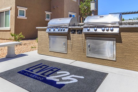 BBQ outdoor at Level 25 at Durango by Picerne, Las Vegas, Nevada