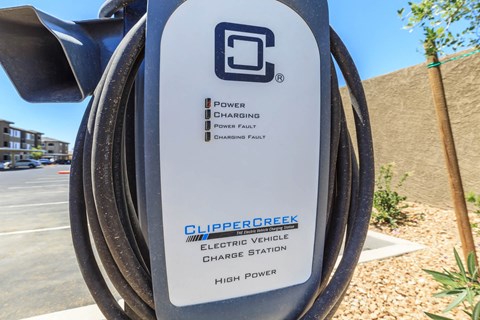 Ev charging at Level 25 at Durango by Picerne, Nevada