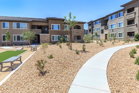 Outdoor view at Level 25 at Durango by Picerne, Las Vegas, Nevada