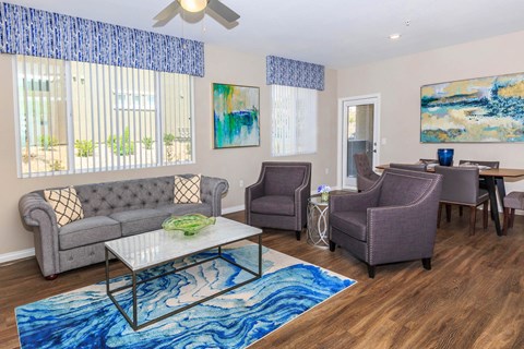 wooden flooring at Level 25 at Durango by Picerne, Nevada, 89113