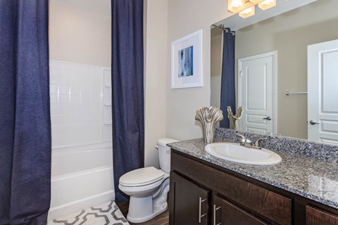 Bathroom with bath tub at Level 25 at Durango by Picerne, Nevada