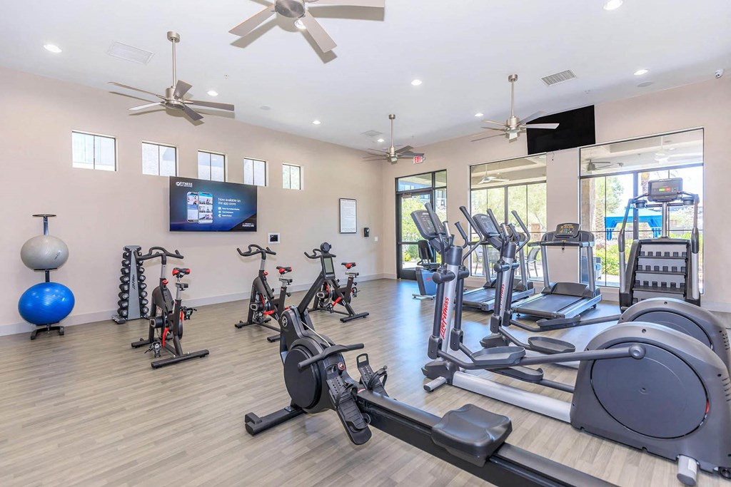 Fitness Center With Updated Equipment at The Paramount by Picerne, Nevada, 89123