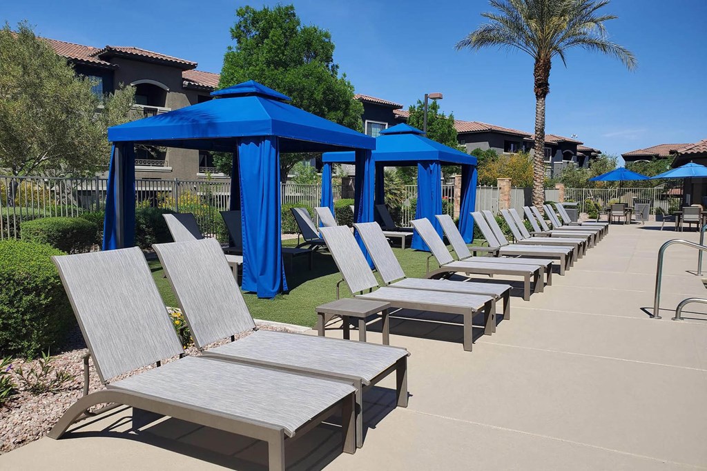 Poolside Sundecks at The Paramount by Picerne, Nevada