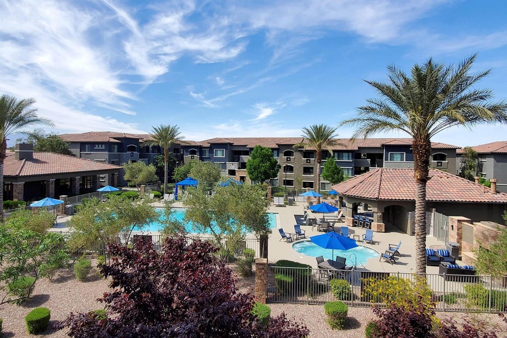 Pool And Surroundings at The Paramount by Picerne, Las Vegas, NV