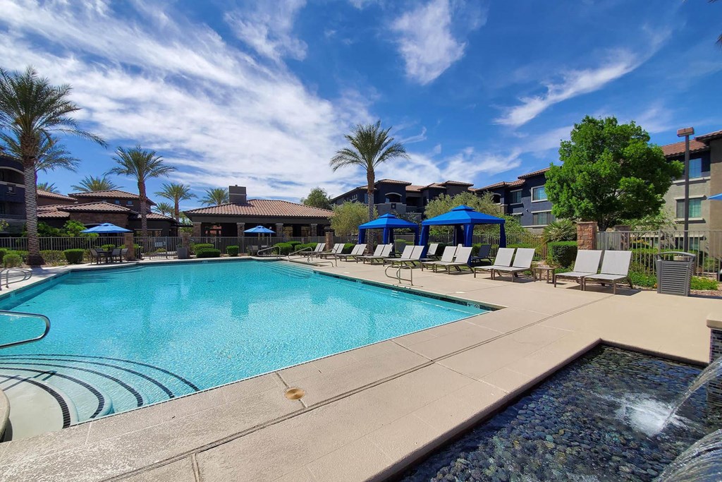 Relaxing Pool at The Paramount by Picerne, Las Vegas, 89123